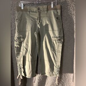 Sonoma Sage Green Mid Rise Capris